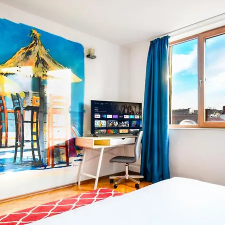 Spacious 3br In The Center - Kitchen Smart Tv's Apartamento Sófia