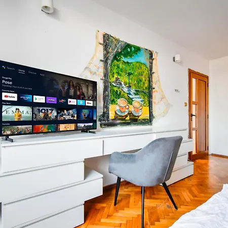 Spacious 3br In The Center - Kitchen Smart Tv's Σόφια